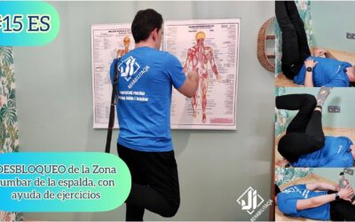Desbloqueo de la parte lumbar con ayuda de ejercicios