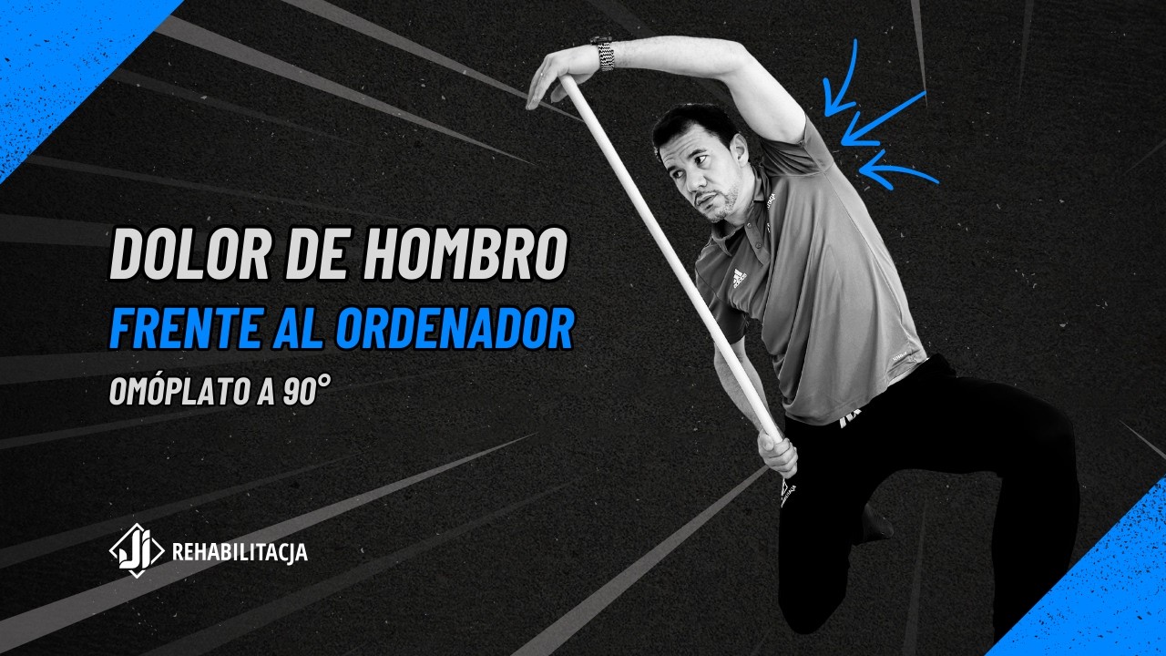 Dolor entre los omóplatos y hombro al trabajar con ordenador